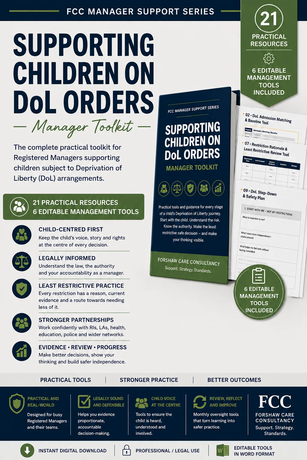 Supporting Children on DoL Orders – Manager Toolkit
